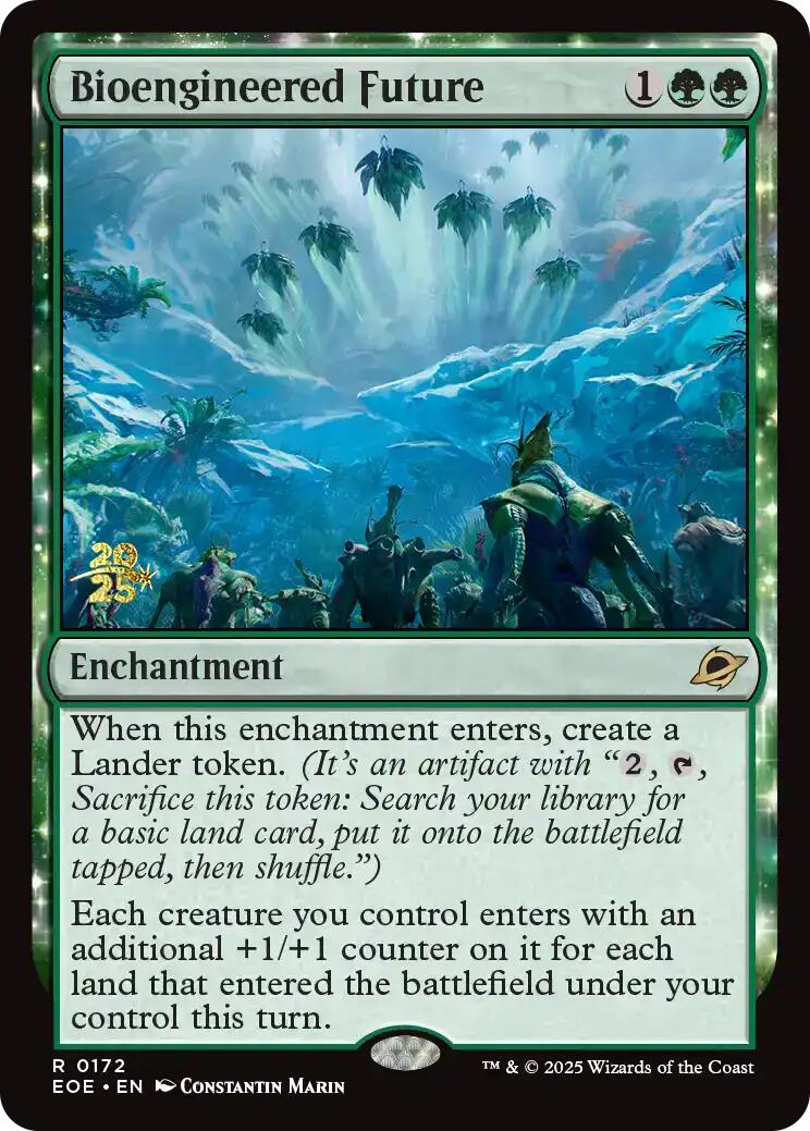 Bioengineered Future [Edge of Eternities Prerelease Promos] | Galaxy Games LLC