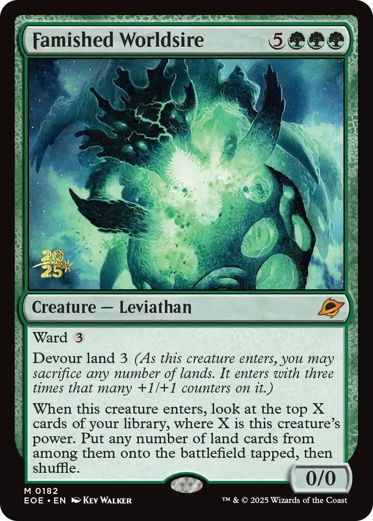 Famished Worldsire [Edge of Eternities Prerelease Promos] | Galaxy Games LLC
