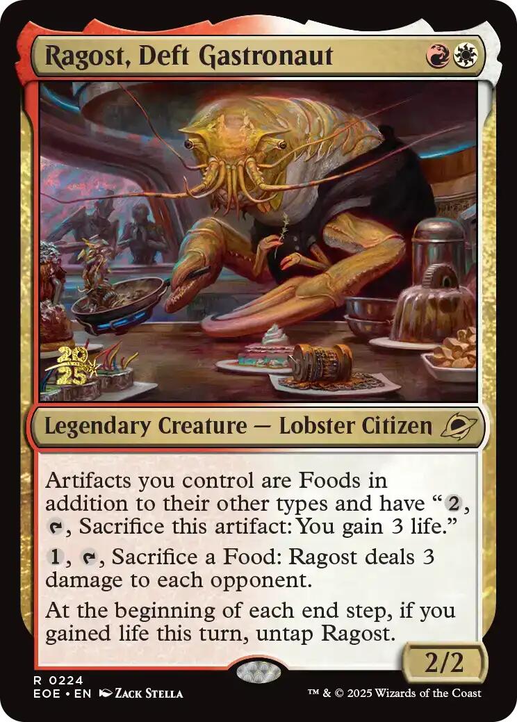 Ragost, Deft Gastronaut [Edge of Eternities Prerelease Promos] | Galaxy Games LLC