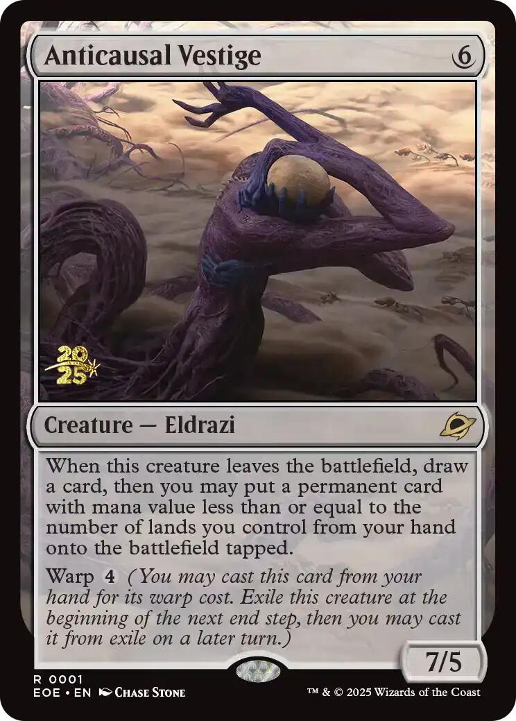 Anticausal Vestige [Edge of Eternities Prerelease Promos] | Galaxy Games LLC