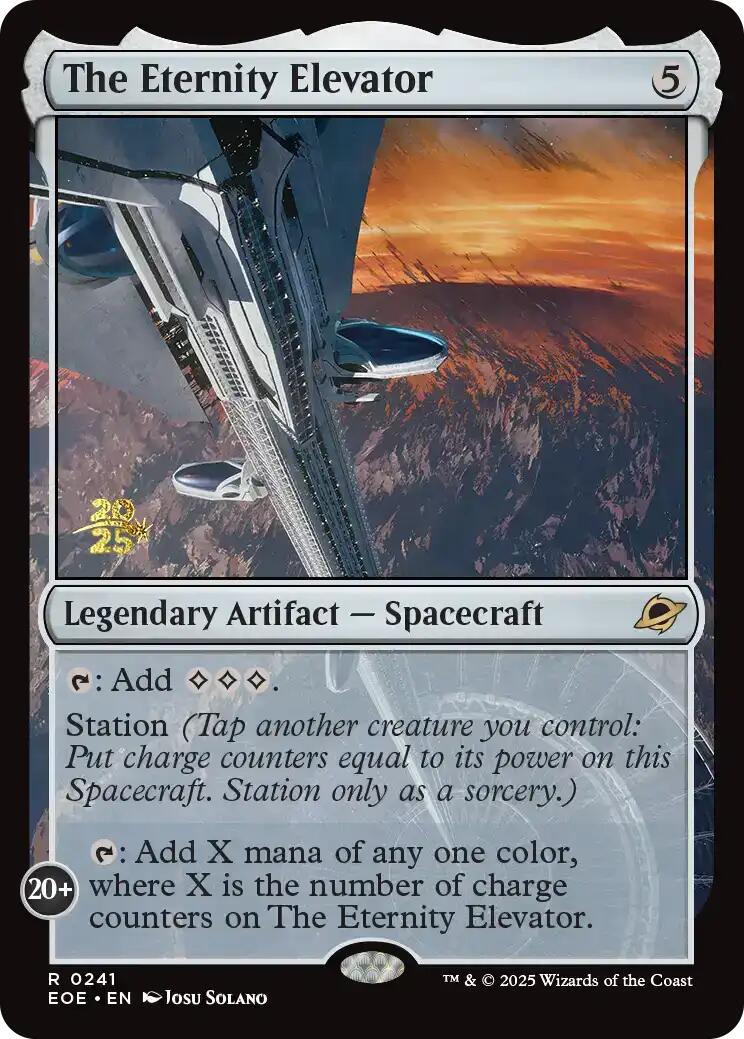 The Eternity Elevator [Edge of Eternities Prerelease Promos] | Galaxy Games LLC