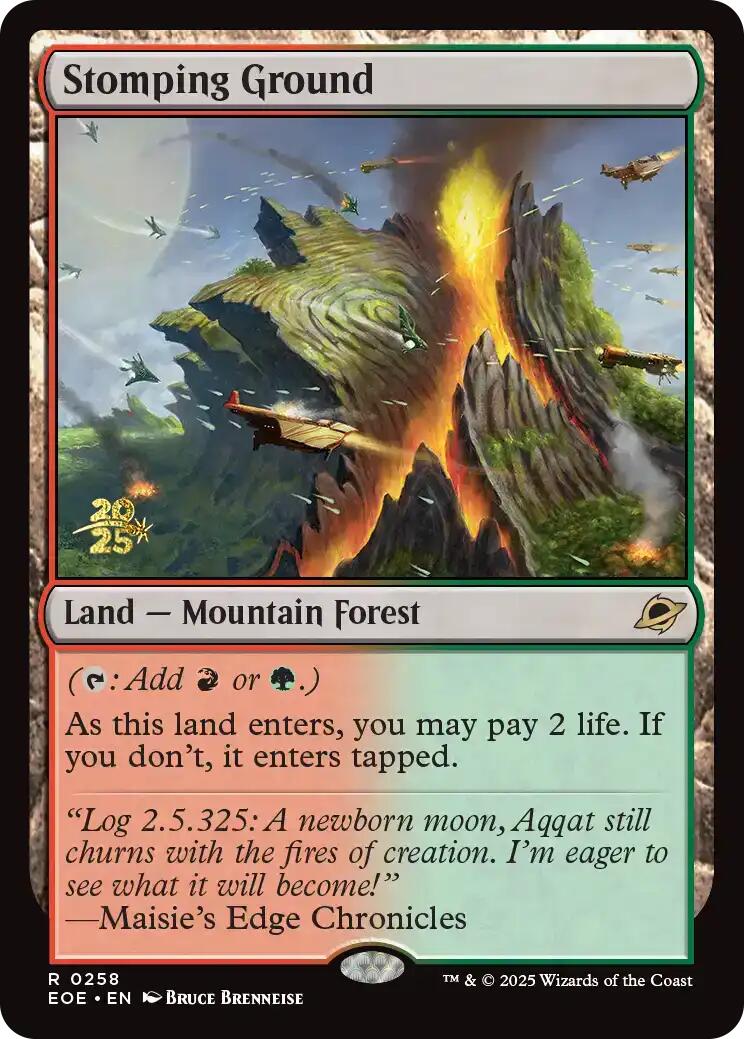 Stomping Ground [Edge of Eternities Prerelease Promos] | Galaxy Games LLC