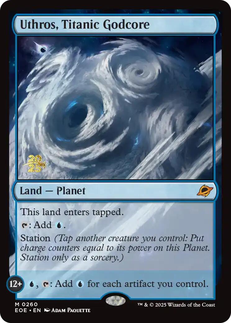 Uthros, Titanic Godcore [Edge of Eternities Prerelease Promos] | Galaxy Games LLC