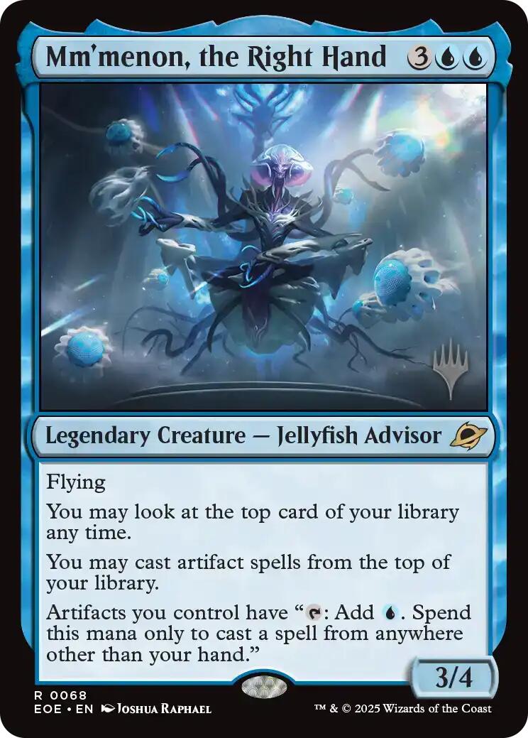 Mm'menon, the Right Hand [Edge of Eternities Promo Pack] | Galaxy Games LLC