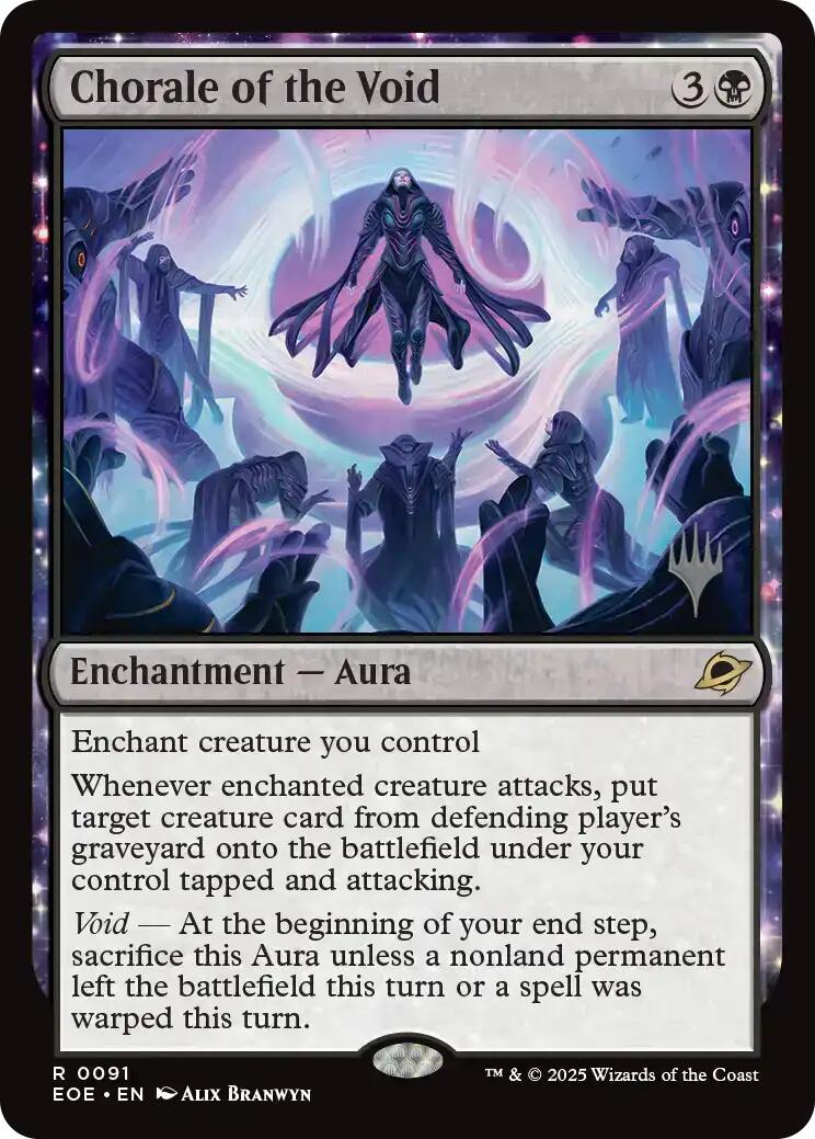 Chorale of the Void [Edge of Eternities Promo Pack] | Galaxy Games LLC