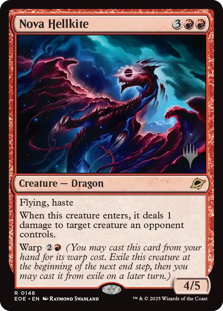 Nova Hellkite [Edge of Eternities Promo Pack] | Galaxy Games LLC