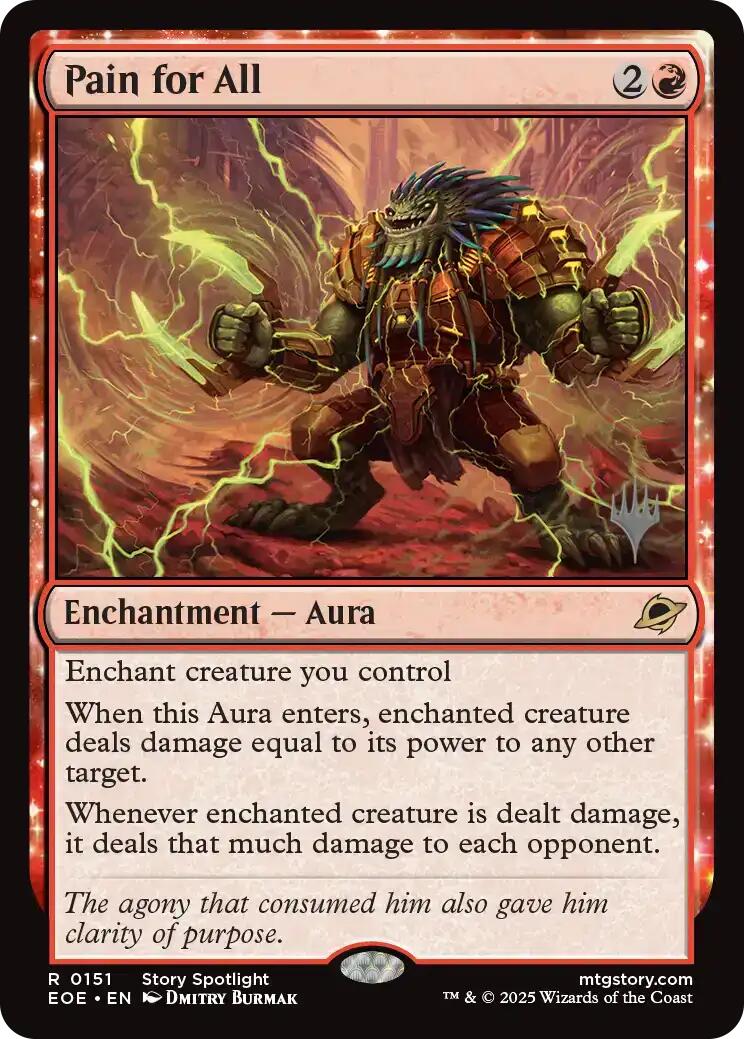 Pain for All [Edge of Eternities Promo Pack] | Galaxy Games LLC