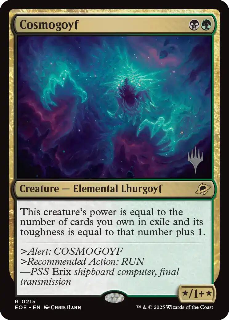 Cosmogoyf [Edge of Eternities Promo Pack] | Galaxy Games LLC