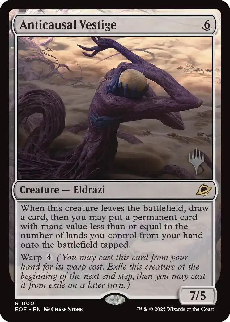 Anticausal Vestige [Edge of Eternities Promo Pack] | Galaxy Games LLC