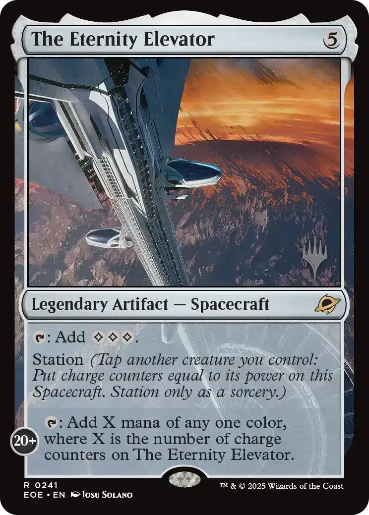 The Eternity Elevator [Edge of Eternities Promo Pack] | Galaxy Games LLC