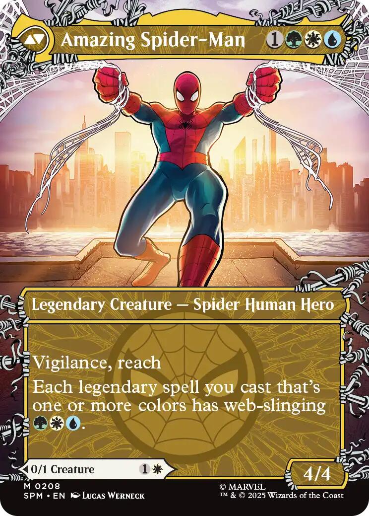 Peter Parker (0208) (Borderless) [Marvel's Spider-Man] | Galaxy Games LLC