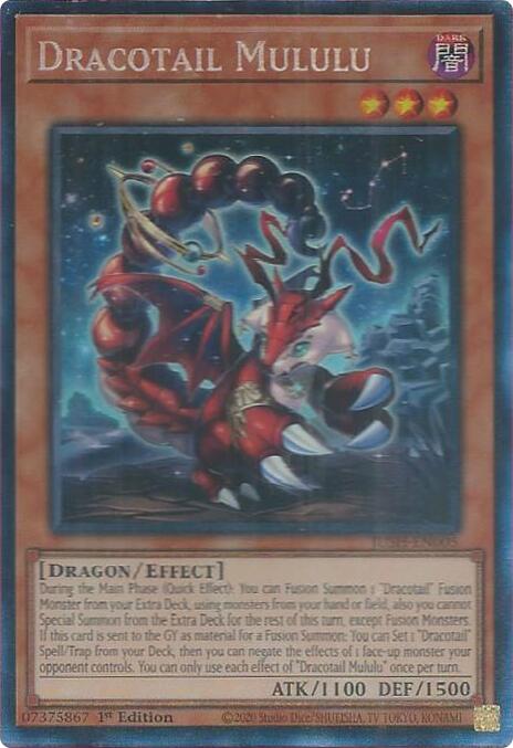 Dracotail Mululu (CR) [JUSH-EN005] Collector's Rare | Galaxy Games LLC