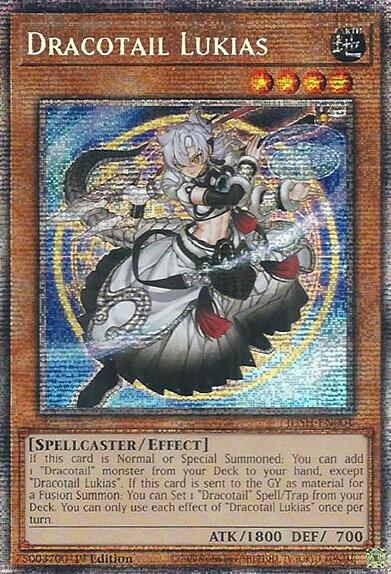 Dracotail Lukias (Starlight Rare) [JUSH-EN001] Starlight Rare | Galaxy Games LLC