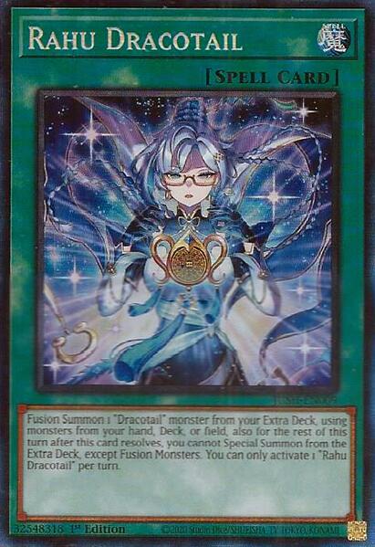 Rahu Dracotail (CR) [JUSH-EN009] Collector's Rare | Galaxy Games LLC