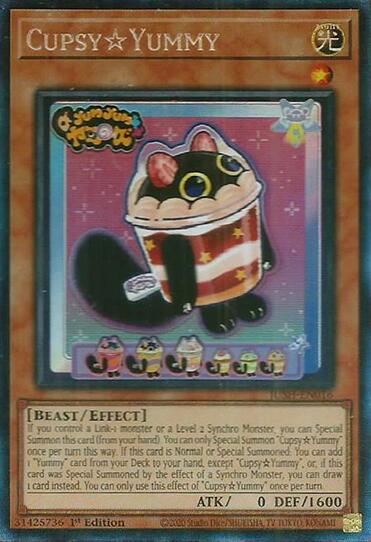 Cupsy Yummy Way (CR) [JUSH-EN016] Collector's Rare | Galaxy Games LLC