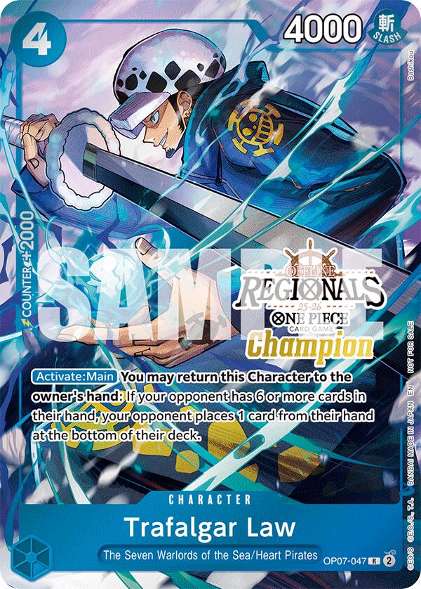 Trafalgar Law (Offline Regional Champion Card Set 2025 Vol.2) [One Piece Promotion Cards] | Galaxy Games LLC