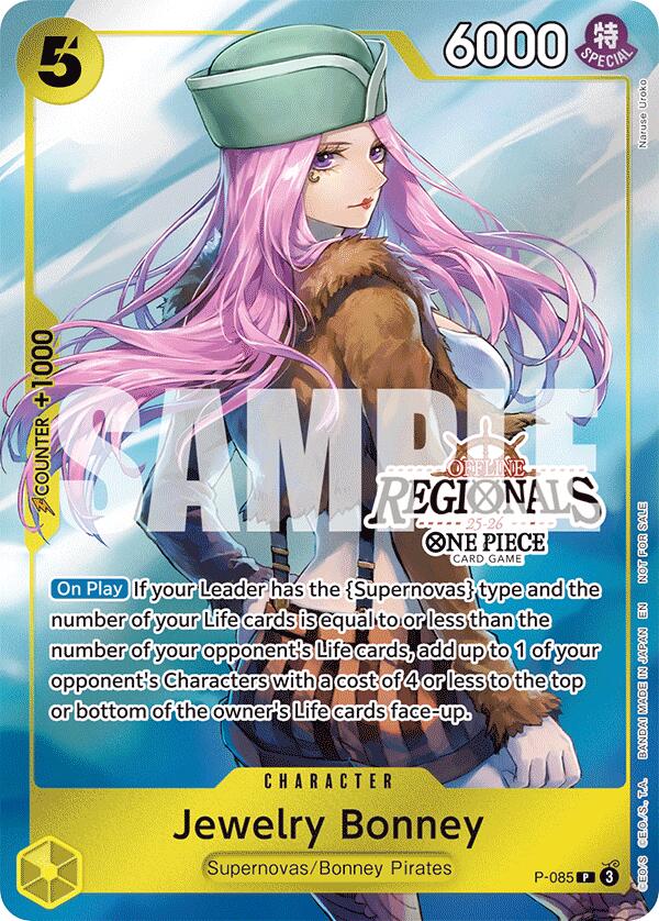 Jewelry Bonney (Offline Regional Participation Pack 2025 Vol.2) [One Piece Promotion Cards] | Galaxy Games LLC