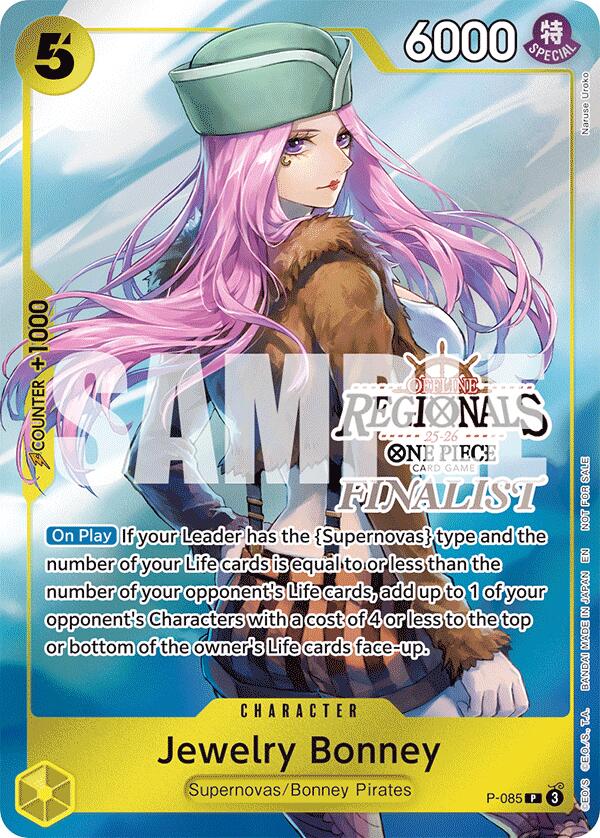 Jewelry Bonney (Offline Regional Finalist Card Set 2025 Vol.2) [One Piece Promotion Cards] | Galaxy Games LLC