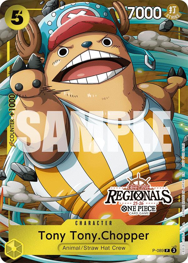 Tony Tony.Chopper (Offline Regional Participation Pack 2025 Vol.2) [One Piece Promotion Cards] | Galaxy Games LLC