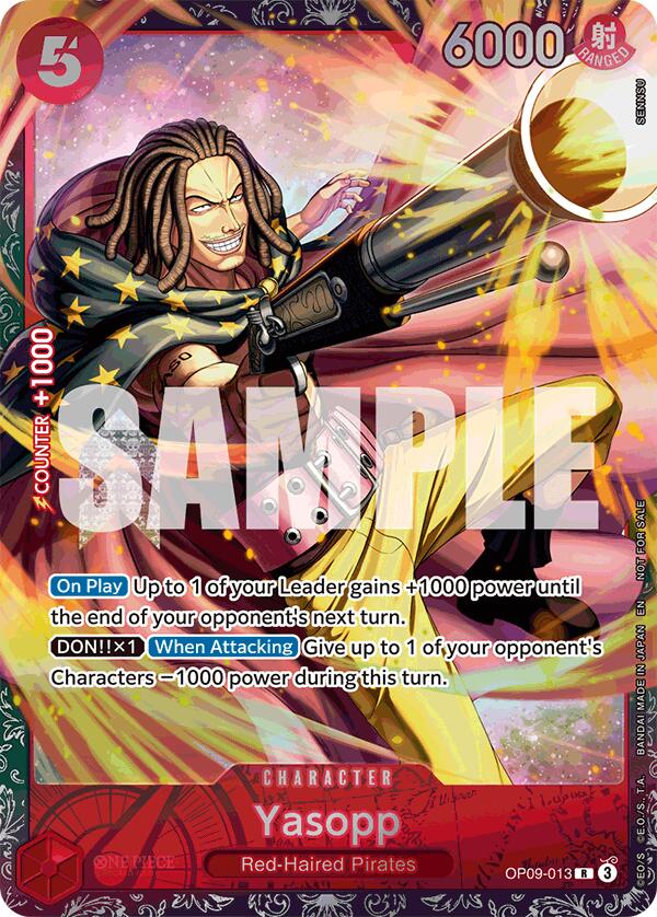 Yasopp (Championship 25-26 Offline Regionals Season 2) [One Piece Promotion Cards] | Galaxy Games LLC