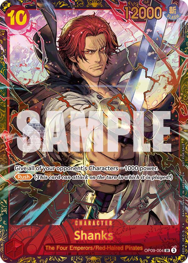 Shanks (Championship 25-26 Offline Regionals Season 2) [One Piece Promotion Cards] | Galaxy Games LLC