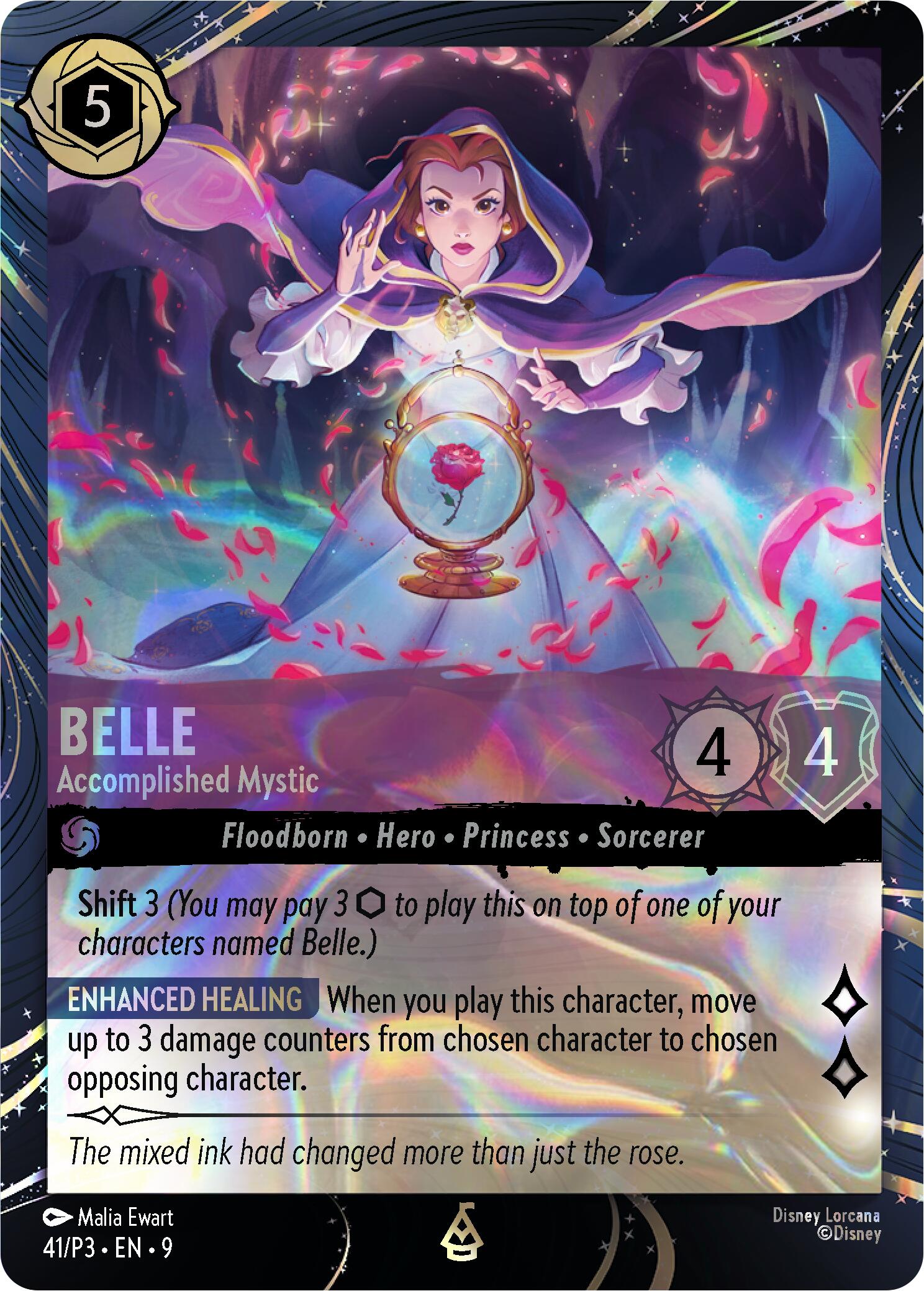 Belle - Accomplished Mystic (41) [Promo Cards] | Galaxy Games LLC