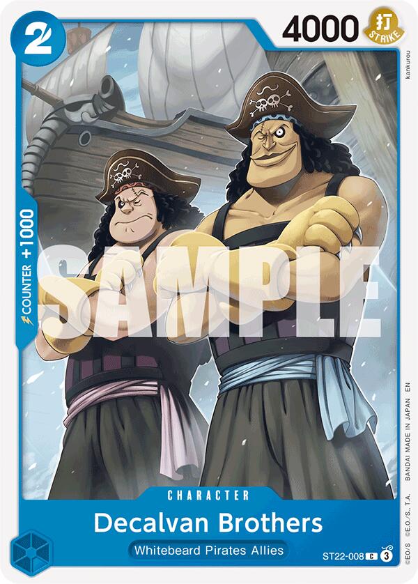 Decalvan Brothers [Starter Deck: Ace & Newgate] | Galaxy Games LLC