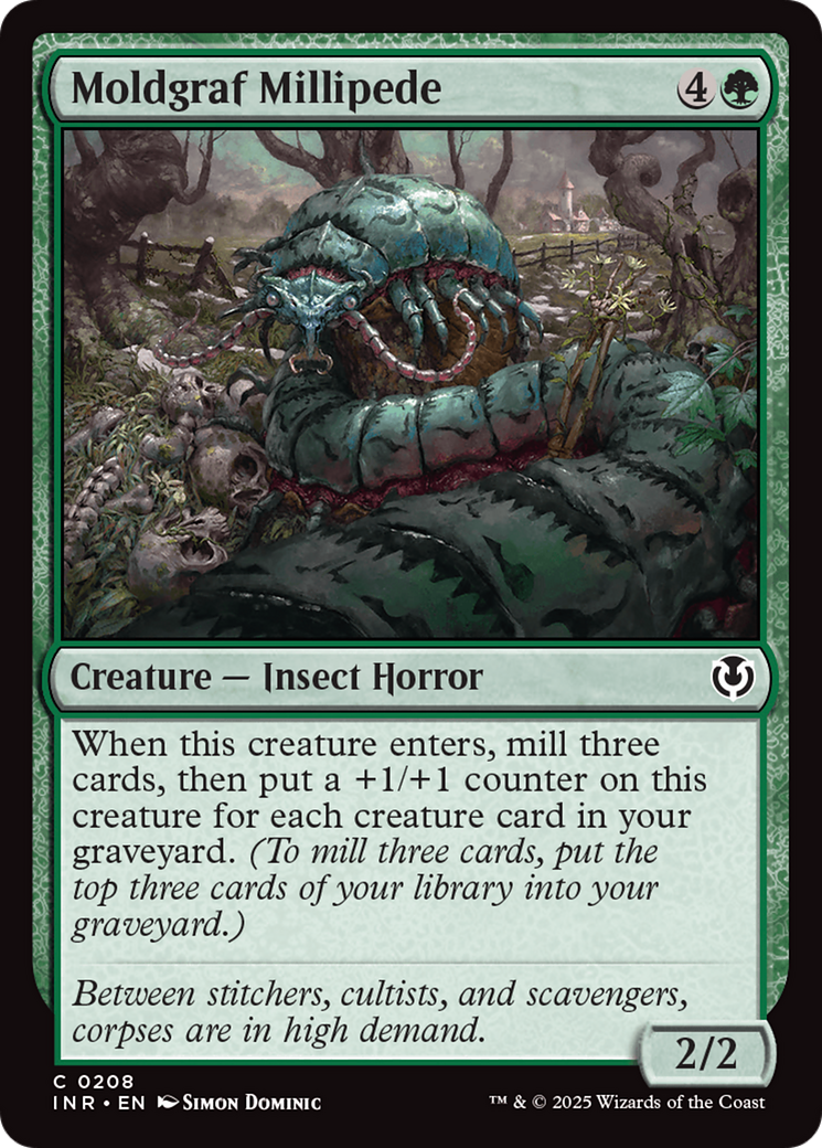 Moldgraf Millipede [Innistrad Remastered] | Galaxy Games LLC