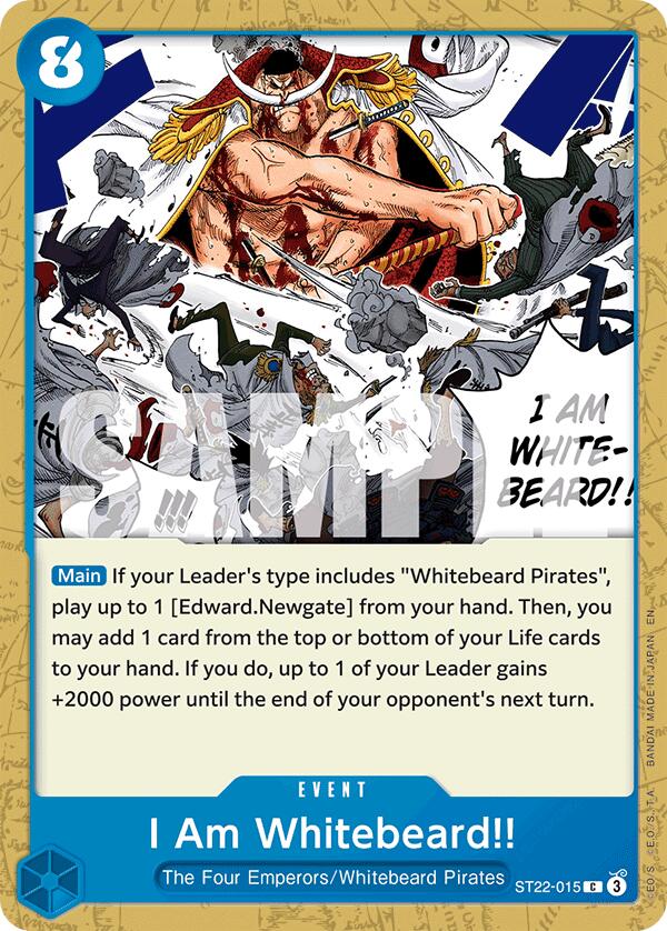 I Am Whitebeard!! [Starter Deck: Ace & Newgate] | Galaxy Games LLC