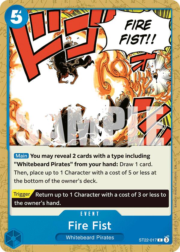 Fire Fist [Starter Deck: Ace & Newgate] | Galaxy Games LLC