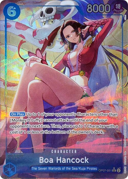 Boa Hancock (Seven Warlords of the Sea Binder Set) (Alternate Art) [One Piece Promotion Cards] | Galaxy Games LLC
