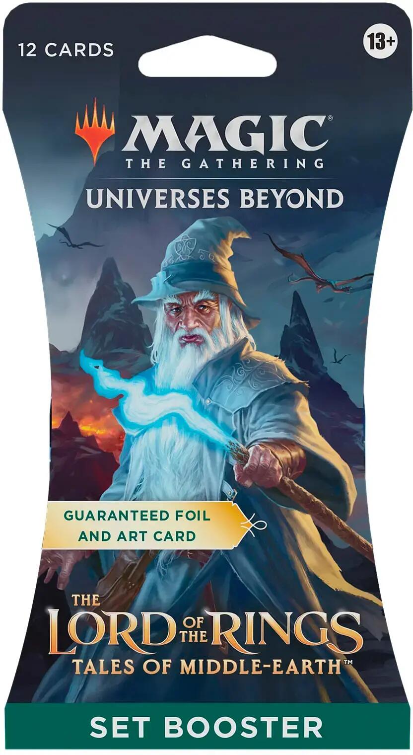 The Lord of the Rings: Tales of Middle-earth - Sleeved Set Booster | Galaxy Games LLC