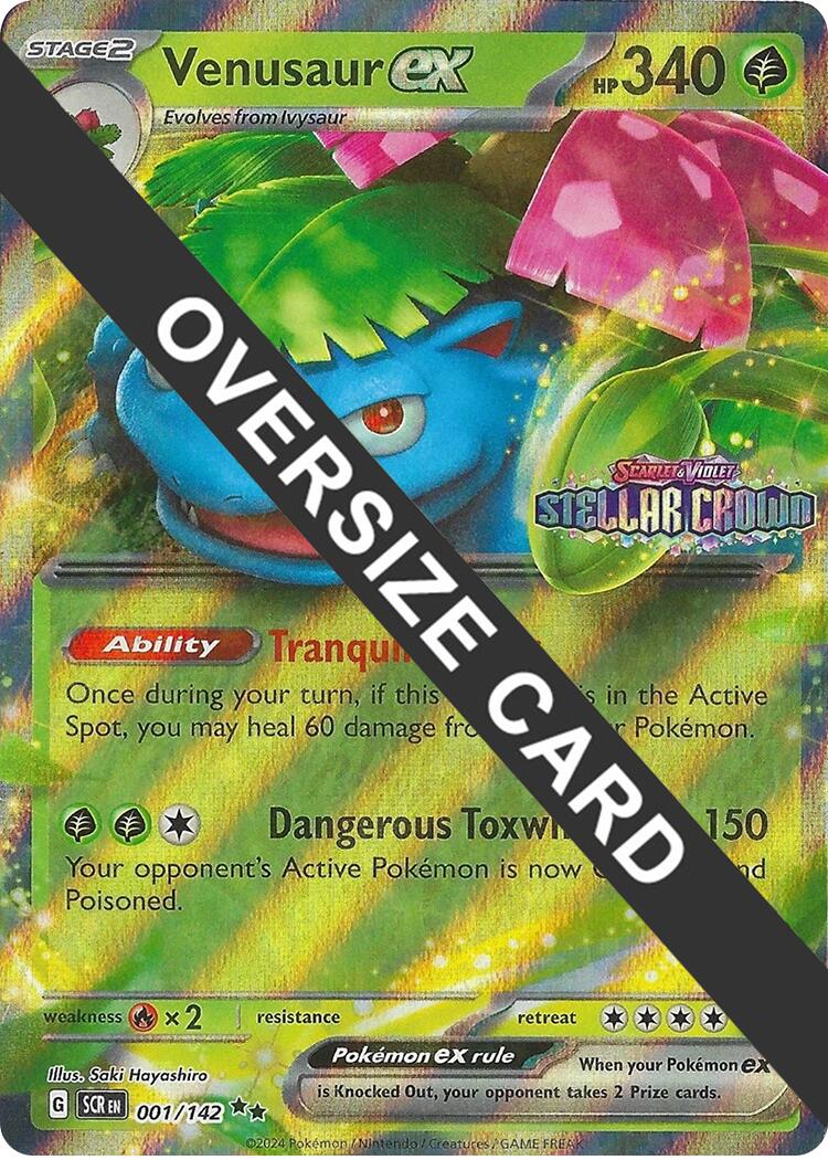 Venusaur ex (001/142) (Jumbo Card) [Miscellaneous Cards] | Galaxy Games LLC