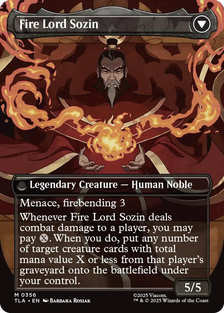 The Rise of Sozin (Borderless) [Avatar: The Last Airbender] | Galaxy Games LLC