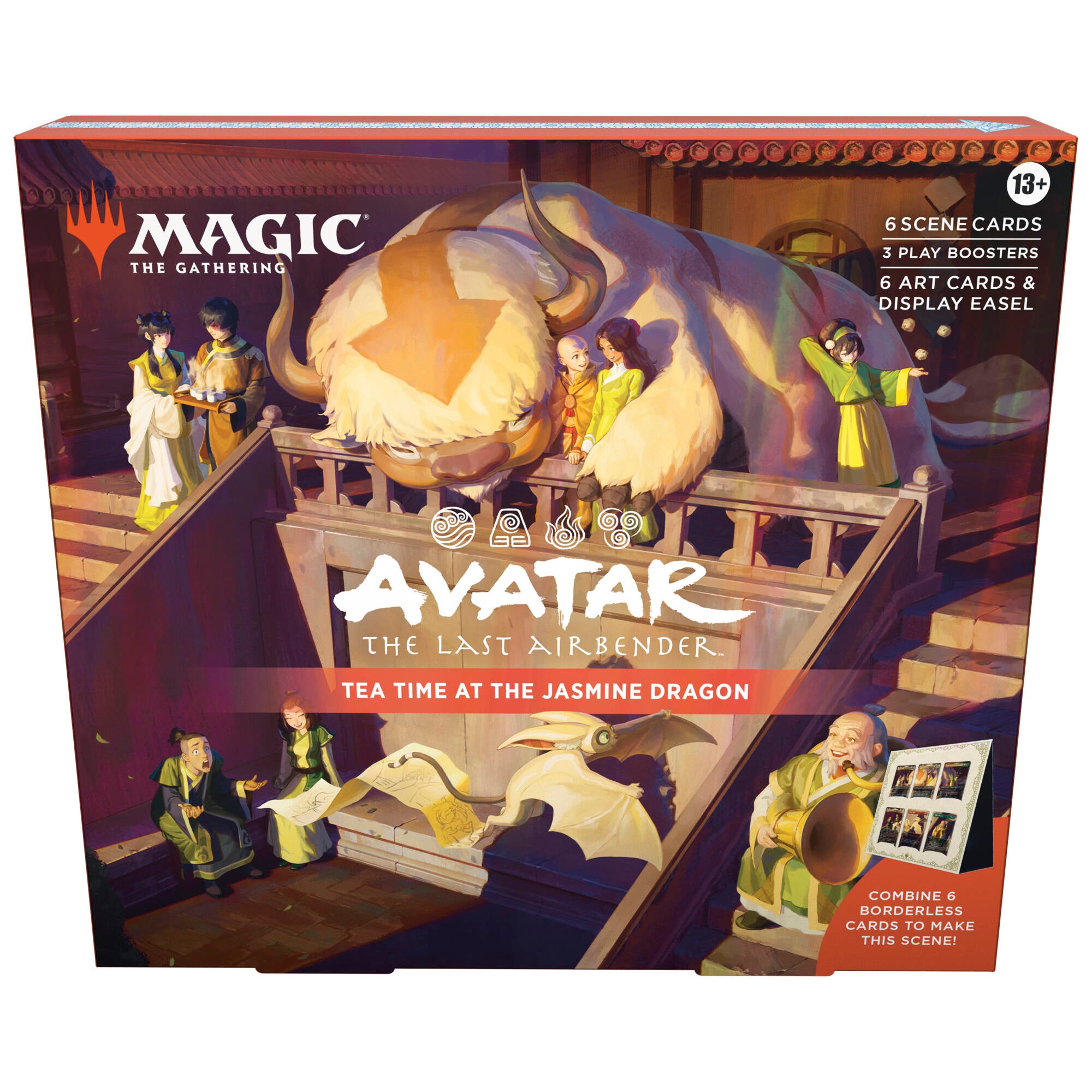 Avatar: The Last Airbender - Scene Box (Tea Time at the Jasmine Dragon) | Galaxy Games LLC