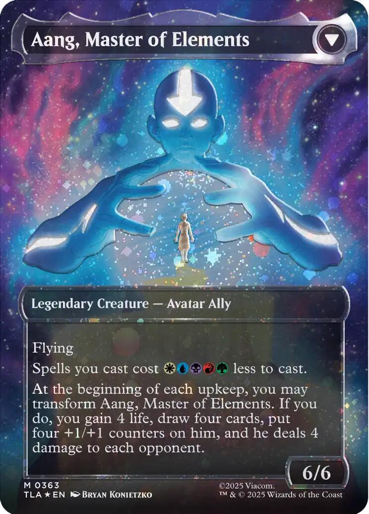 Avatar Aang (Raised Foil) [Avatar: The Last Airbender] | Galaxy Games LLC