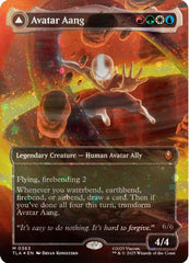 Avatar Aang (Raised Foil) [Avatar: The Last Airbender] | Galaxy Games LLC