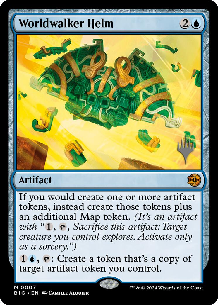 Worldwalker Helm [Edge of Eternities Promo Pack] | Galaxy Games LLC