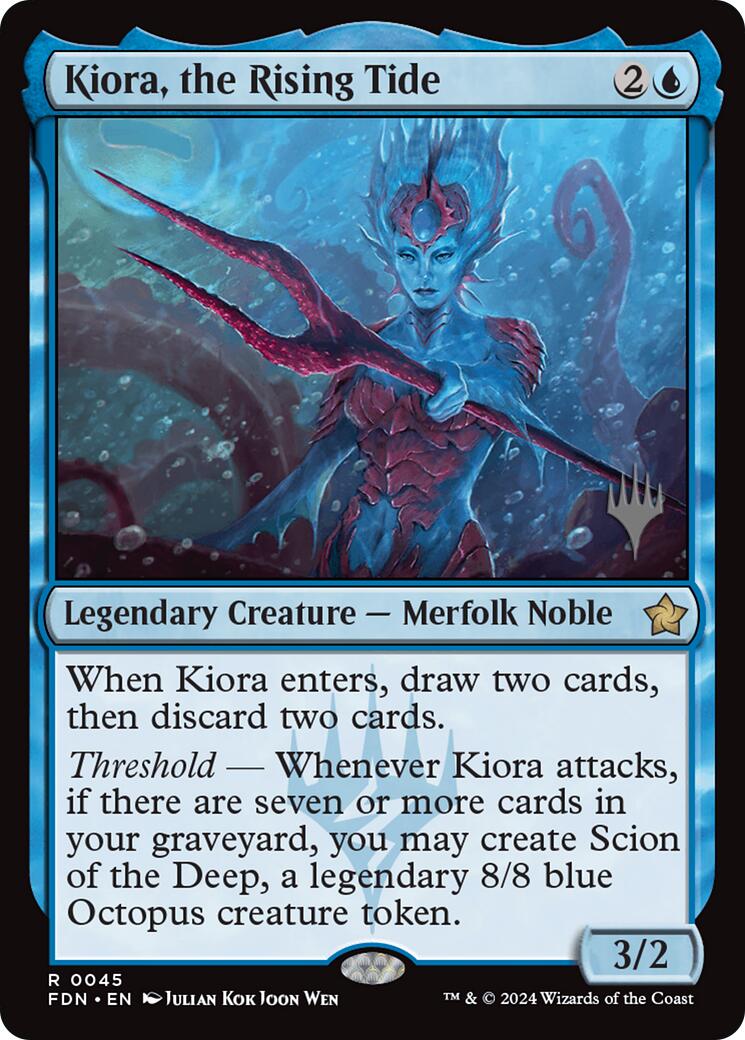 Kiora, the Rising Tide [Edge of Eternities Promo Pack] | Galaxy Games LLC