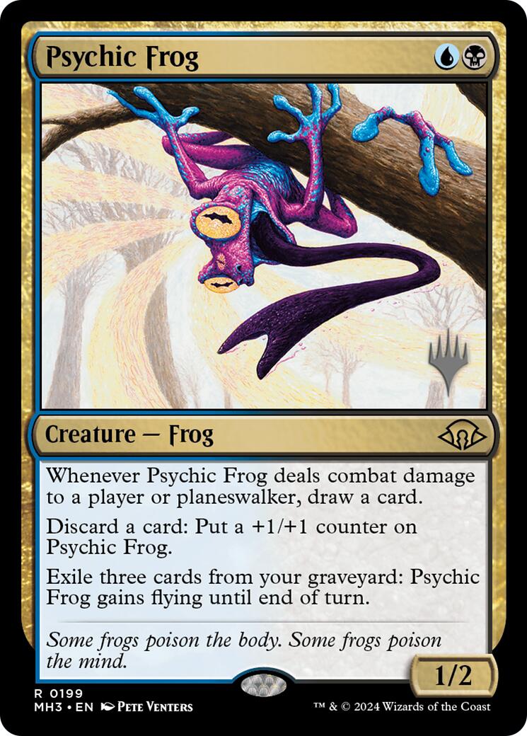 Psychic Frog [Edge of Eternities Promo Pack] | Galaxy Games LLC