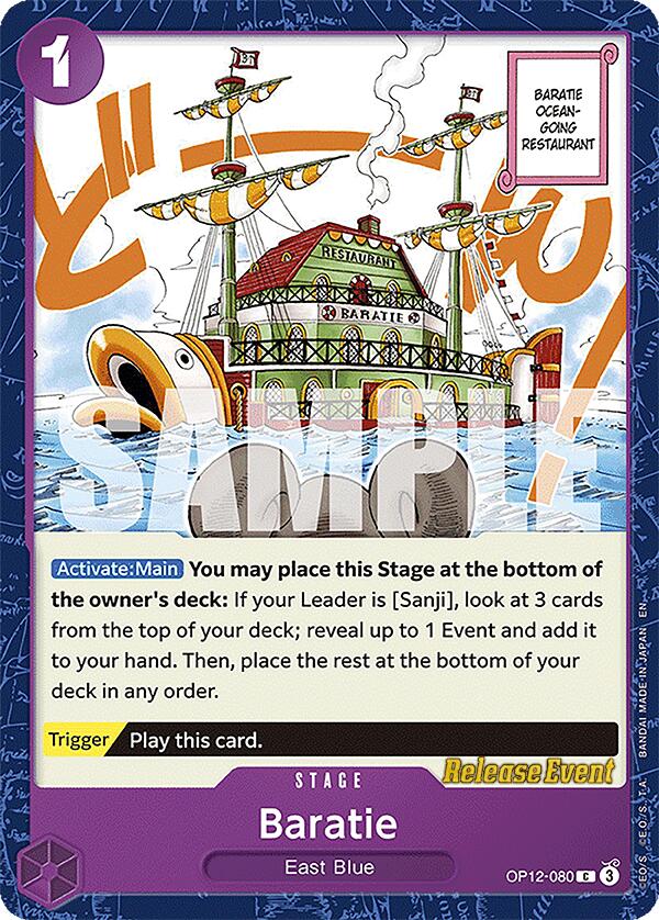 Baratie [Legacy of the Master Release Event Cards] | Galaxy Games LLC