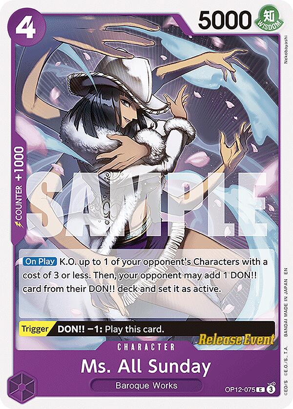 Ms. All Sunday [Legacy of the Master Release Event Cards] | Galaxy Games LLC
