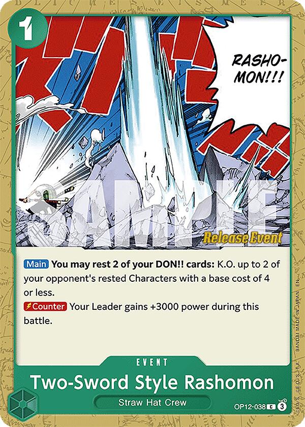Two-Sword Style Rashomon [Legacy of the Master Release Event Cards] | Galaxy Games LLC