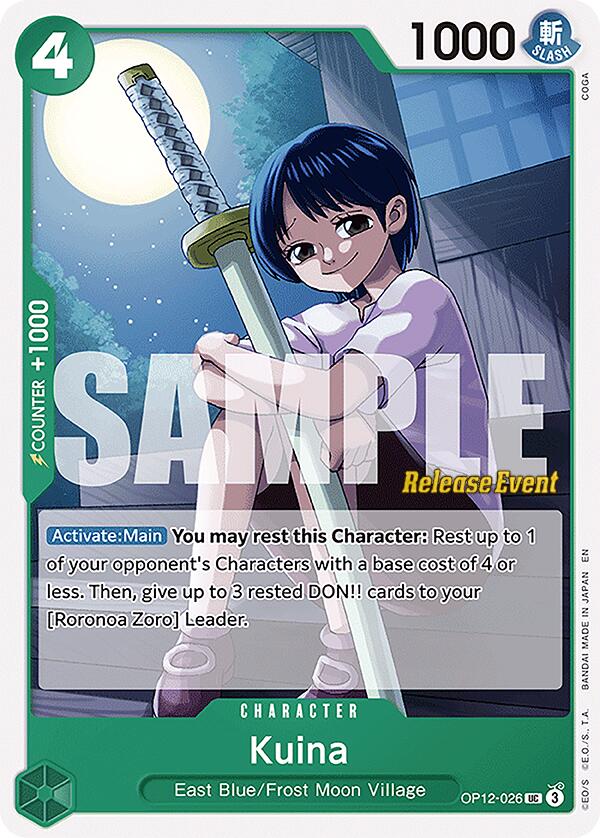 Kuina [Legacy of the Master Release Event Cards] | Galaxy Games LLC