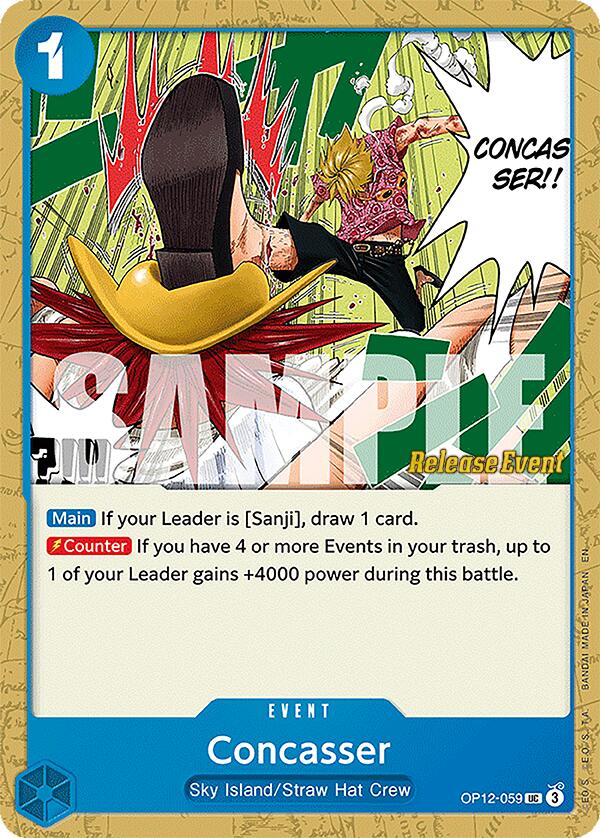 Concasser [Legacy of the Master Release Event Cards] | Galaxy Games LLC