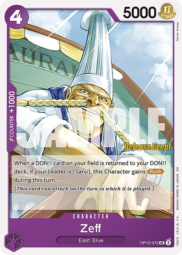 Zeff [Legacy of the Master Release Event Cards] | Galaxy Games LLC
