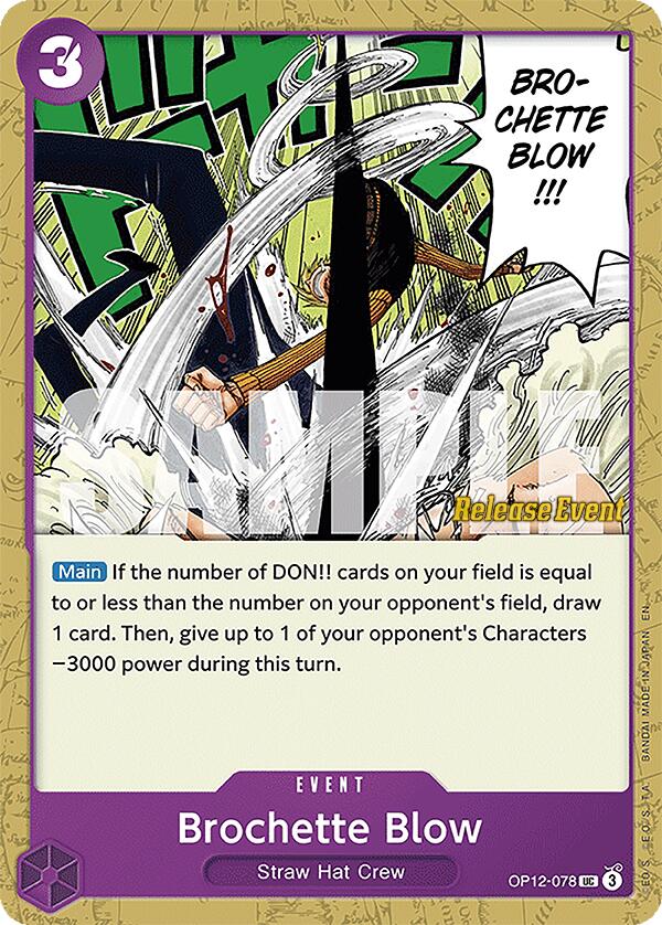 Brochette Blow [Legacy of the Master Release Event Cards] | Galaxy Games LLC