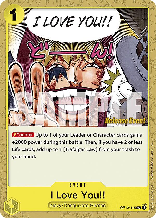 I Love You!! [Legacy of the Master Release Event Cards] | Galaxy Games LLC