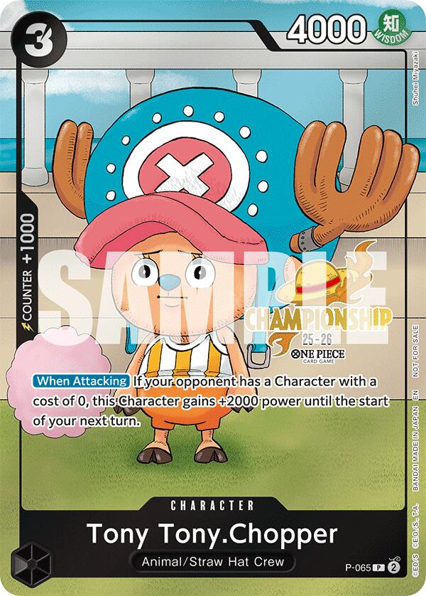 Tony Tony.Chopper (CS 25-26 Event Pack) [One Piece Promotion Cards] | Galaxy Games LLC