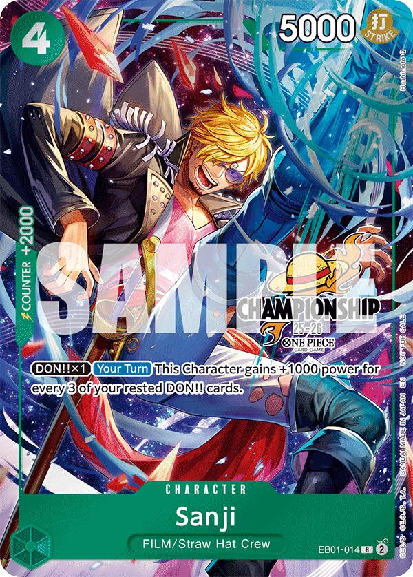 Sanji (CS 25-26 Celebration Pack) [One Piece Promotion Cards] | Galaxy Games LLC
